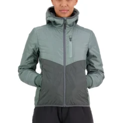 Mons Royale - Neve Wool Isulation Hood - Naisten Liner Takki