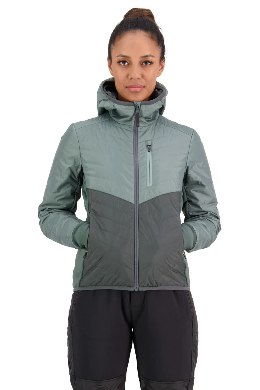 Mons Royale - Neve Wool Isulation Hood - Naisten Liner Takki