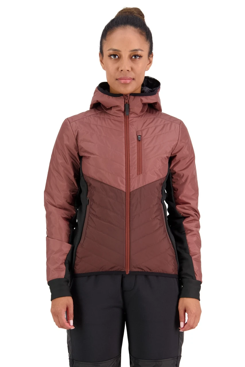 Mons Royale - Neve Wool Isulation Hood - Naisten Liner Takki