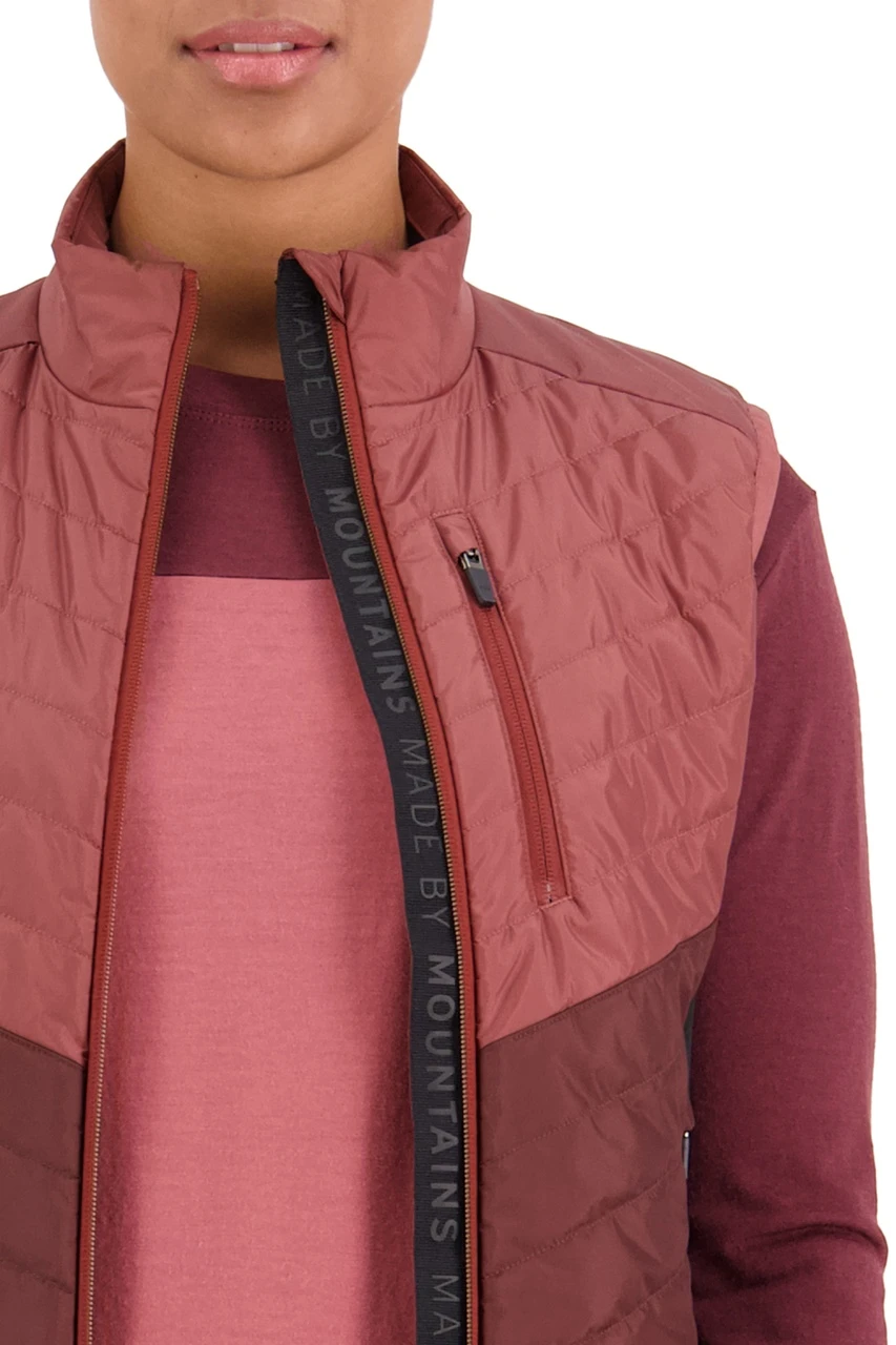 Mons Royale - Neve Wool Insulation Vest - Naisten Liner Liivi - Image 3