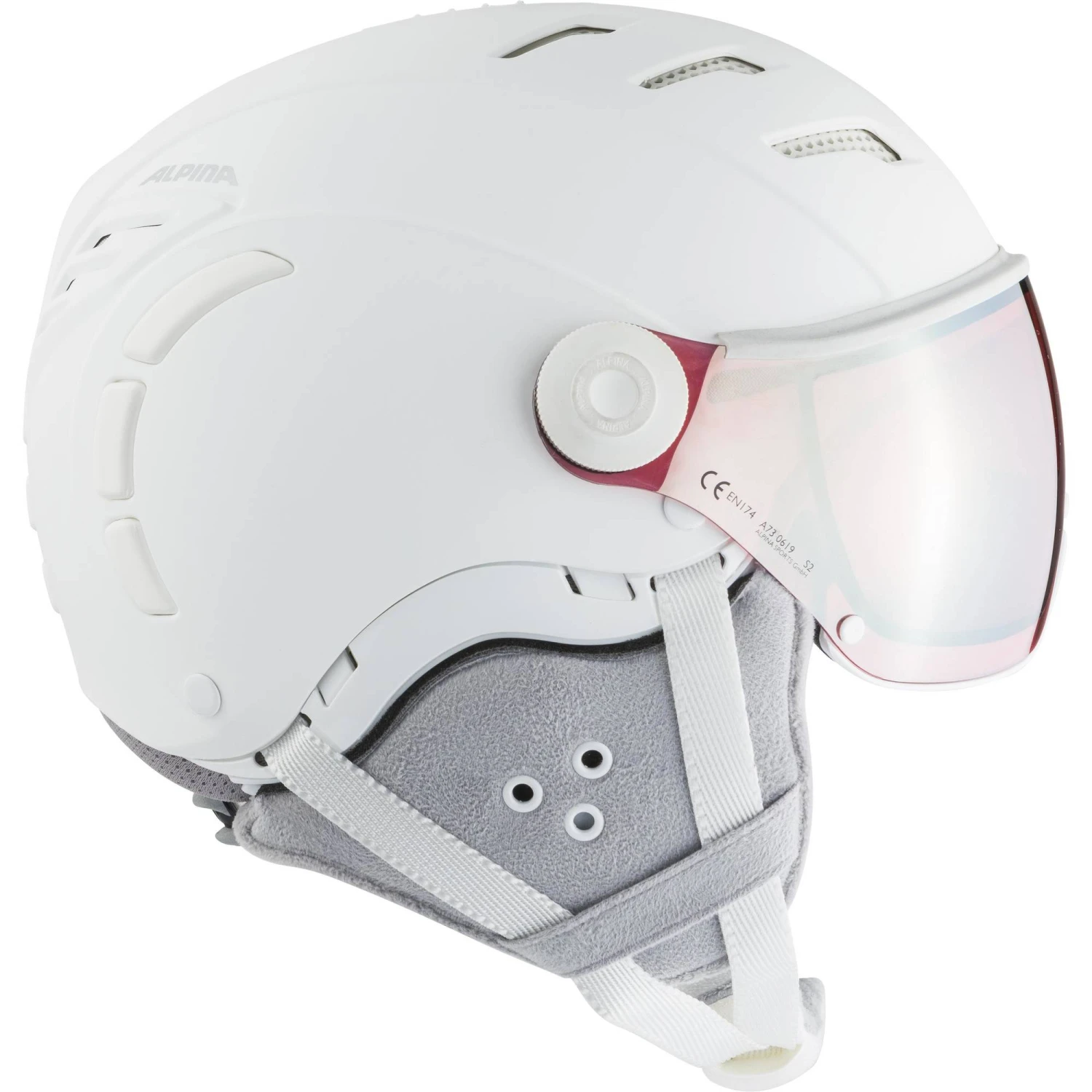 Alpina Jump 2.0 QVM Naisten Visiirimallinen Laskettelukypärä - Image 4