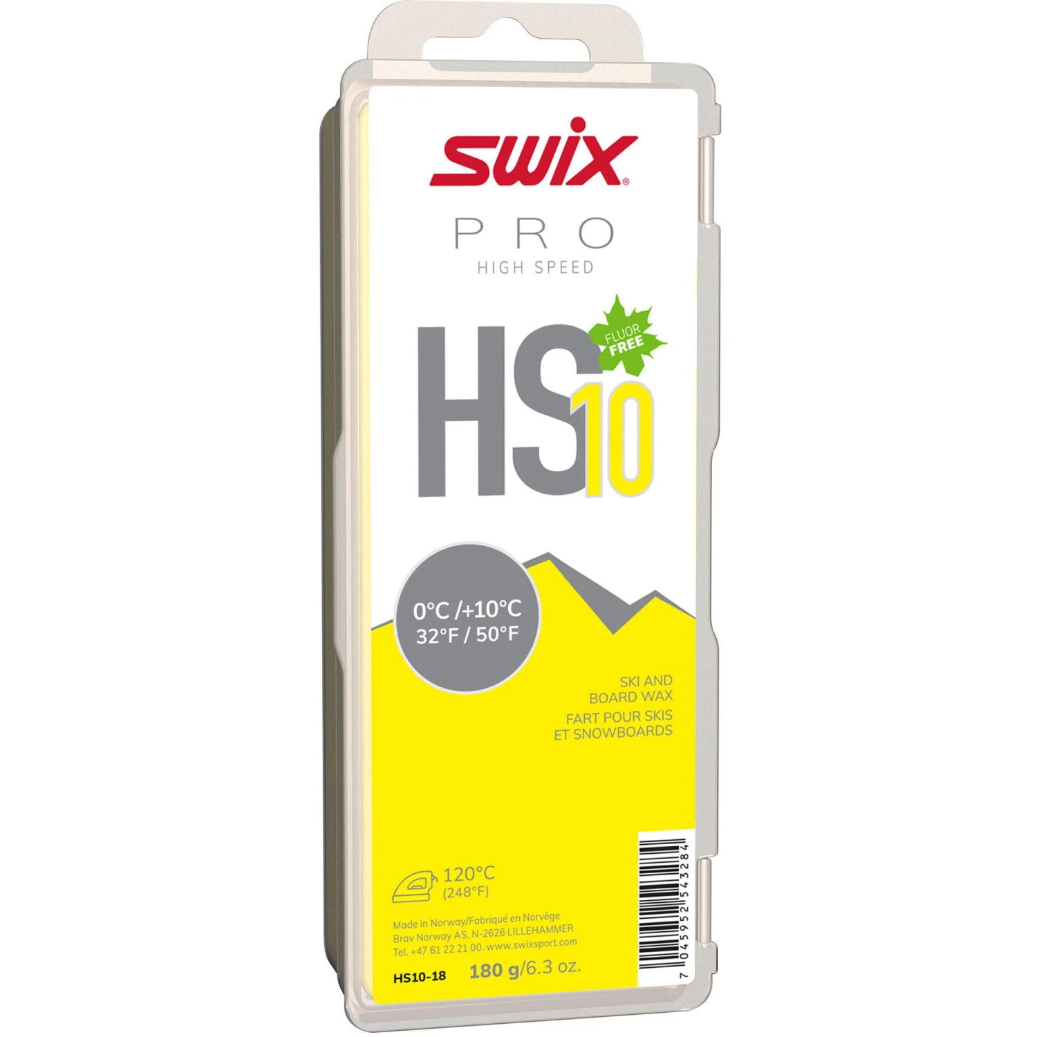 Swix HS10 Yellow 180g