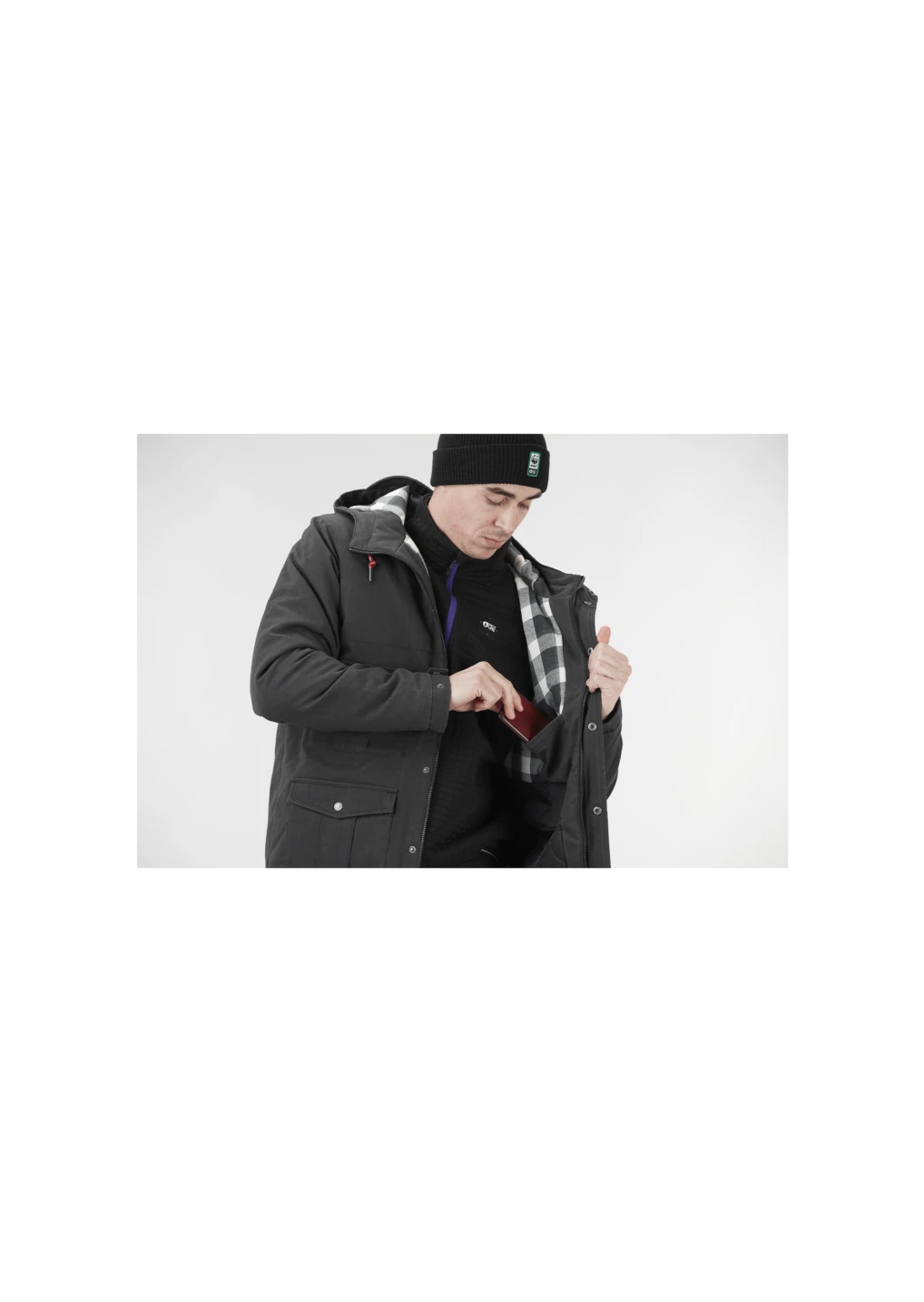 Picture Organic WWF Dave Jacket Miesten Topattu Laskettelutakki - Image 9